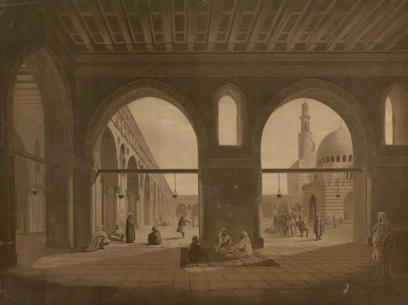 Ibn Tulun-moskén i Kairo av Josef Langl
