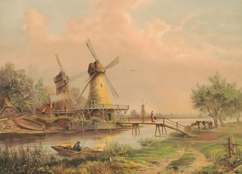 Summer in Holland av Joseph Hoover