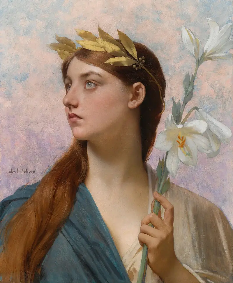 Allegori över segern av Jules Joseph Lefebvre