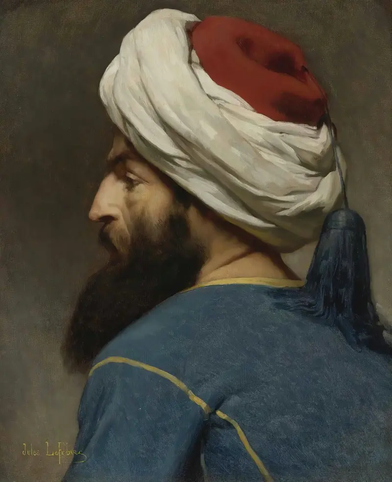 Porträt eines Osmanen von Jules Joseph Lefebvre