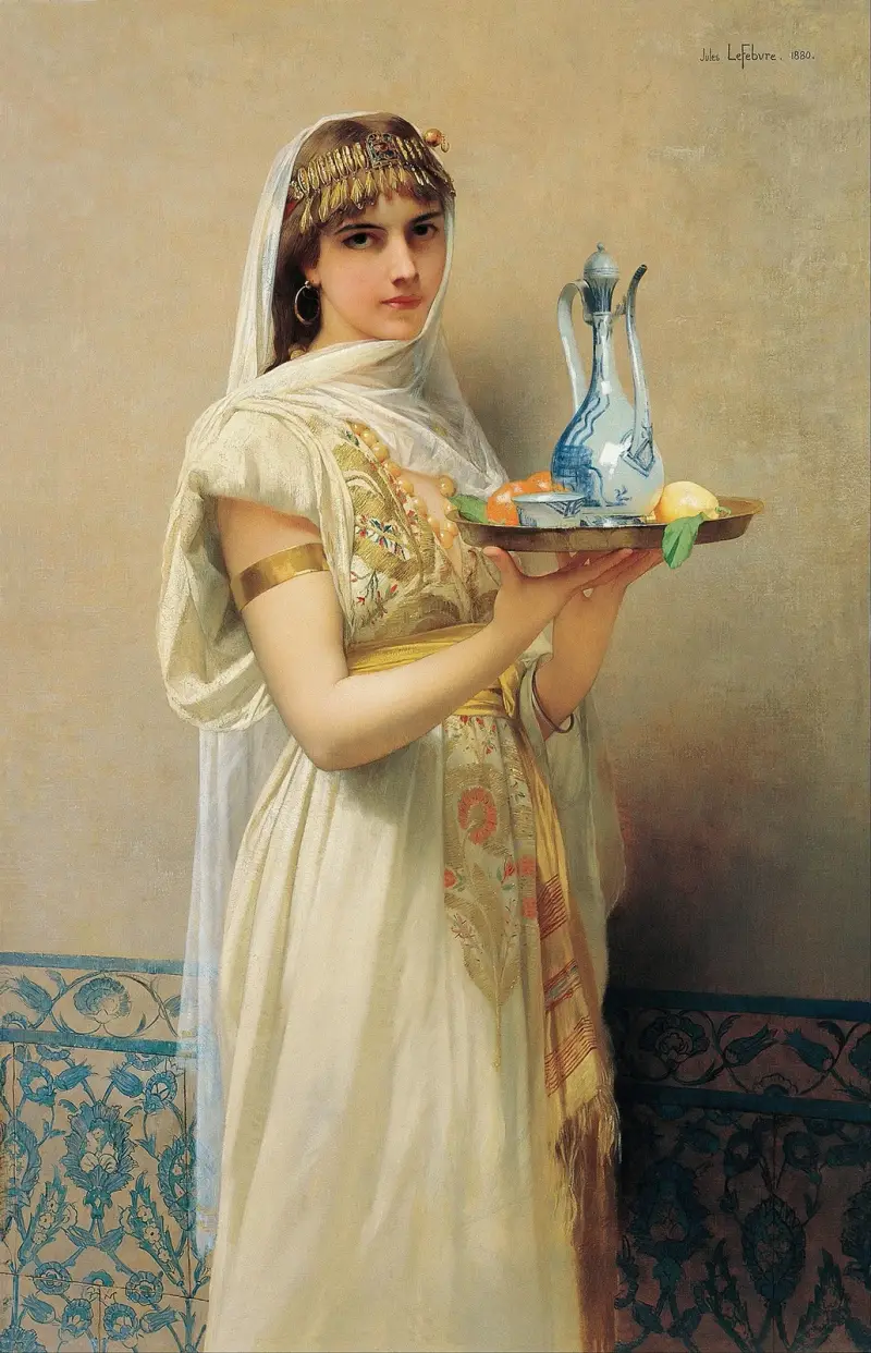 Servant av Jules Joseph Lefebvre