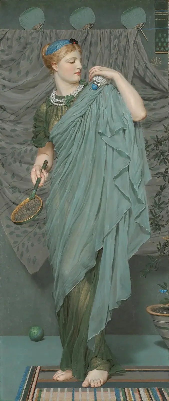 Battledore von Albert Joseph Moore