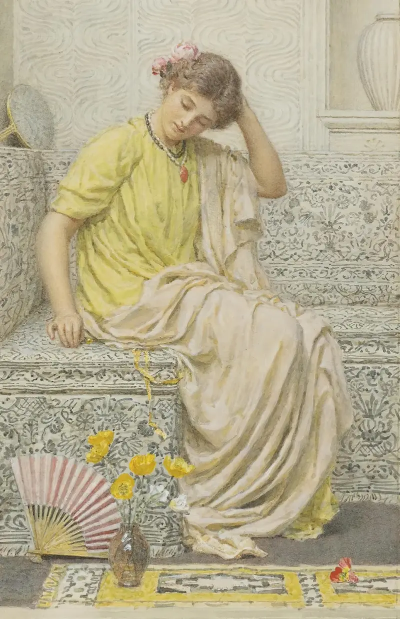 Haarnadeln von Albert Joseph Moore