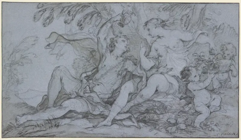 Bacchus a Ariadna, Charles-Joseph Natoire