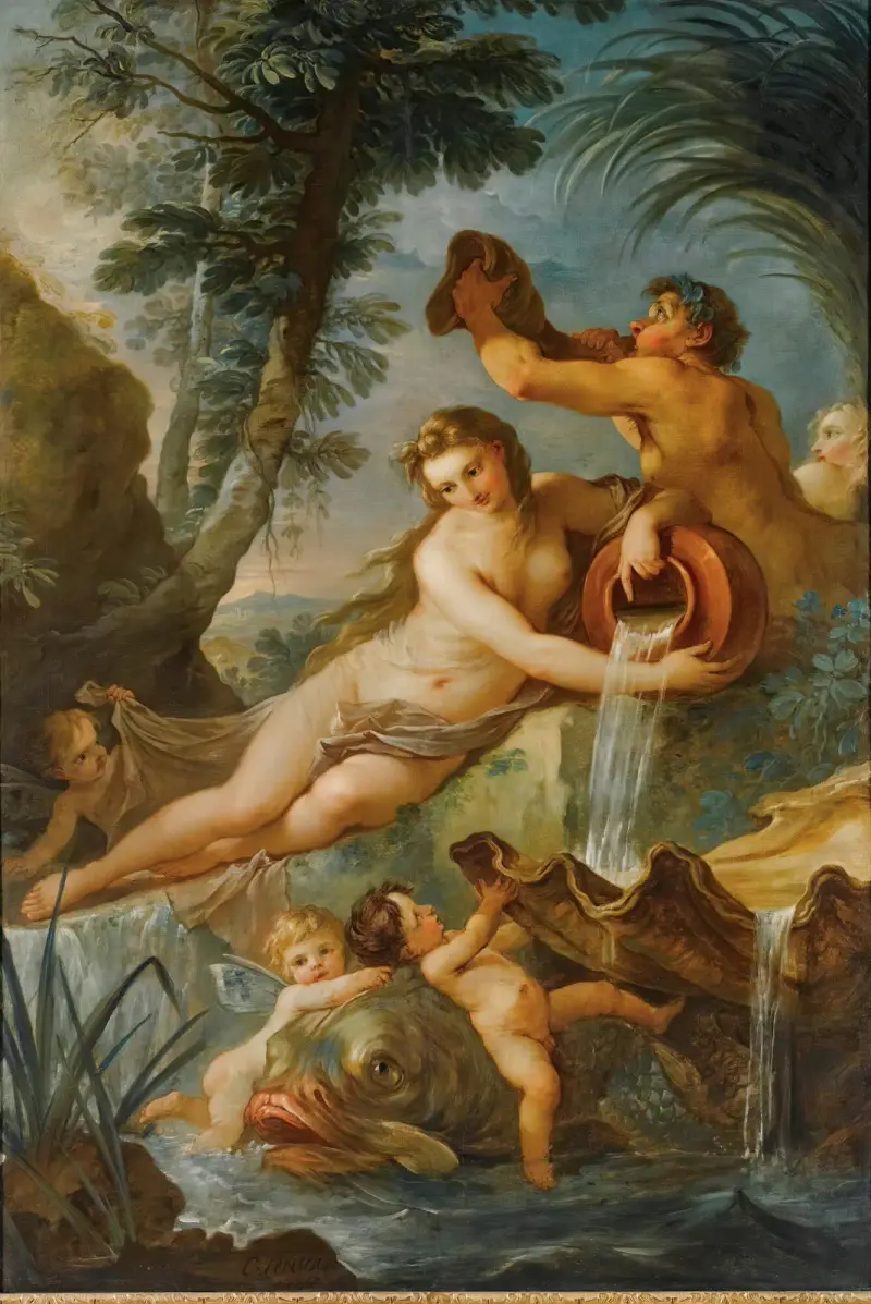 Die Quelle von Charles-Joseph Natoire