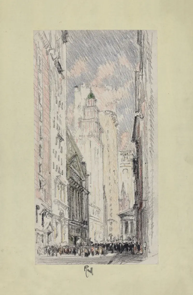 Burza, Joseph Pennell