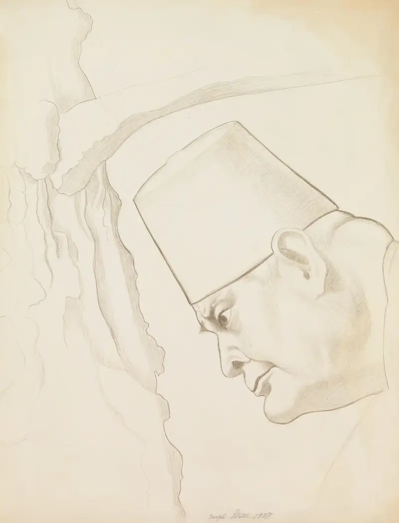 Self-Portrait, 1937, Joseph Stella