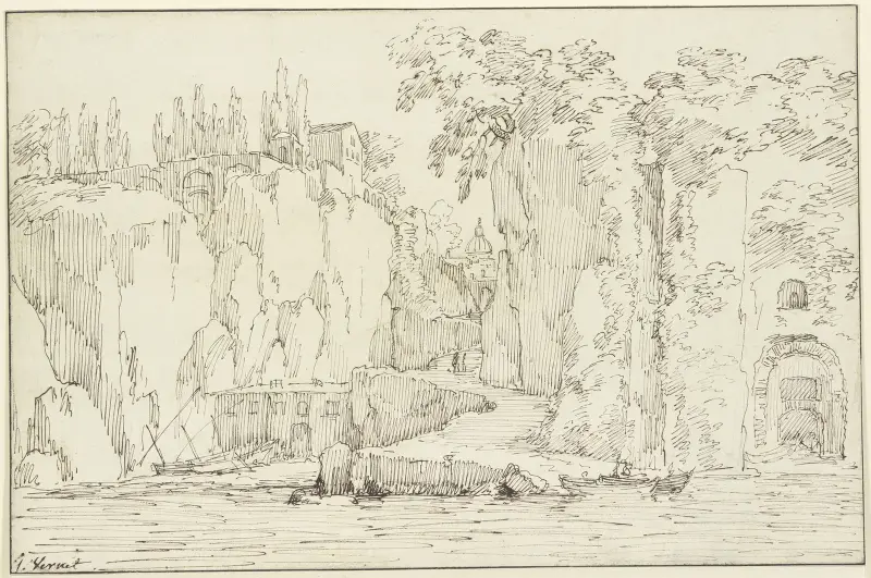 Sorrent bei Neapel av Claude-Joseph Vernet