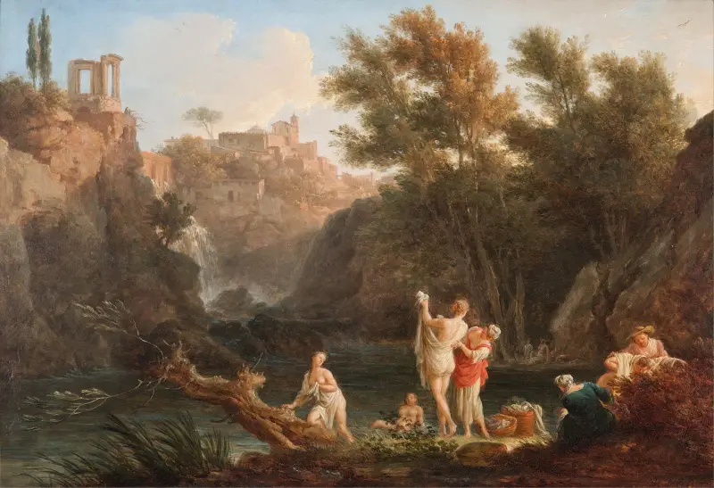 Die vier Tageszeiten – Abend von Claude-Joseph Vernet