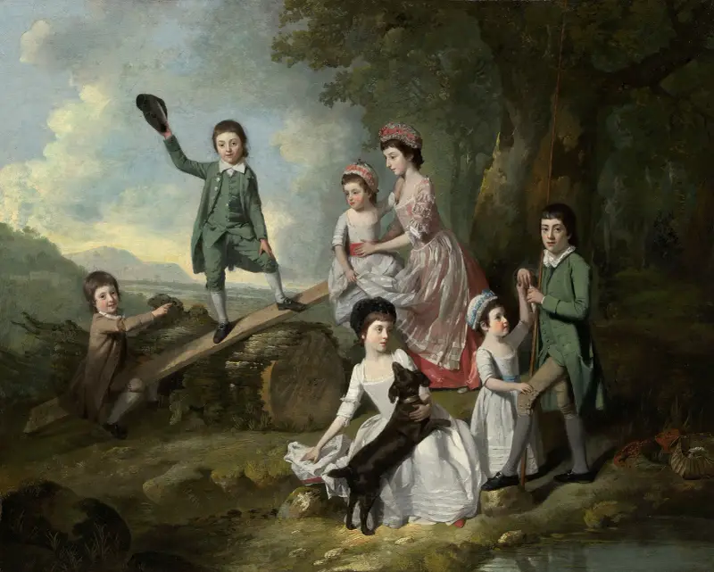 Die Kinder Lavie von Johan Joseph Zoffany