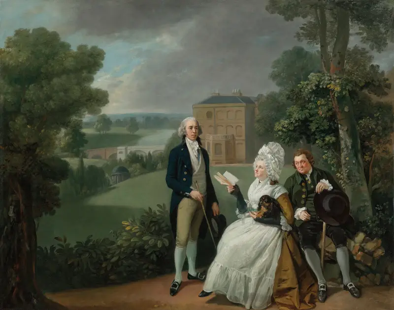 Die Familie Sayer von Richmond von Johan Joseph Zoffany