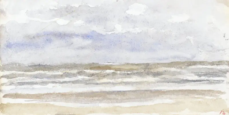 Zee av Jozef Israëls