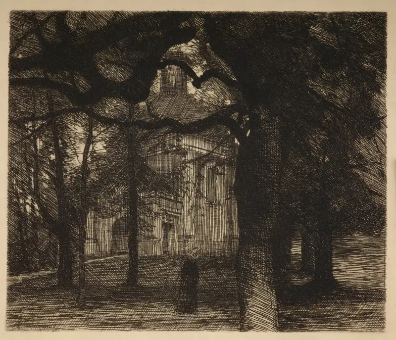 Kapelle im Park von Józef Pankiewicz