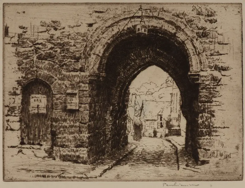 Dinan – Jerzual-Tor von Józef Pankiewicz