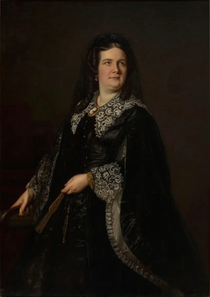 Portret Emilii Reszke, Józef Simmler
