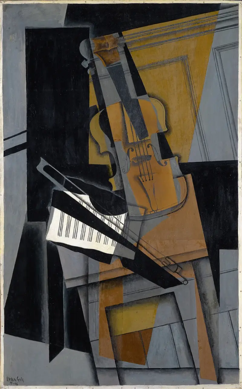 Skrzypce, Juan Gris