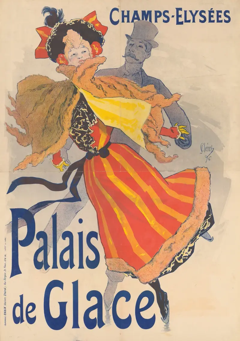 Champs-Elysées, Palais de Glace, Jules Chéret