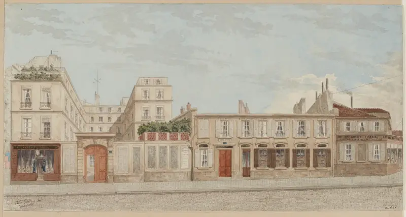 Nummer 25 bis 29 rue Monsieur-le-Prince, 6. Arrondissement von Jules Gaildrau