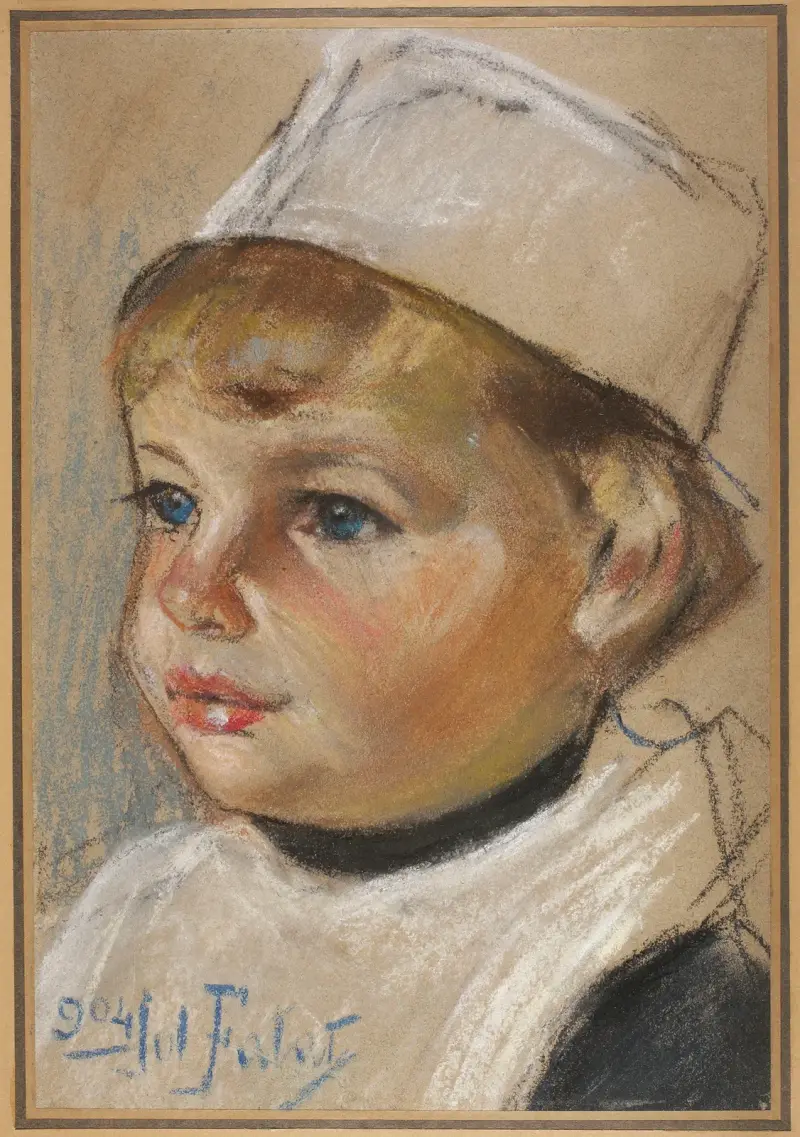 Portret dziecka, Julian Falat