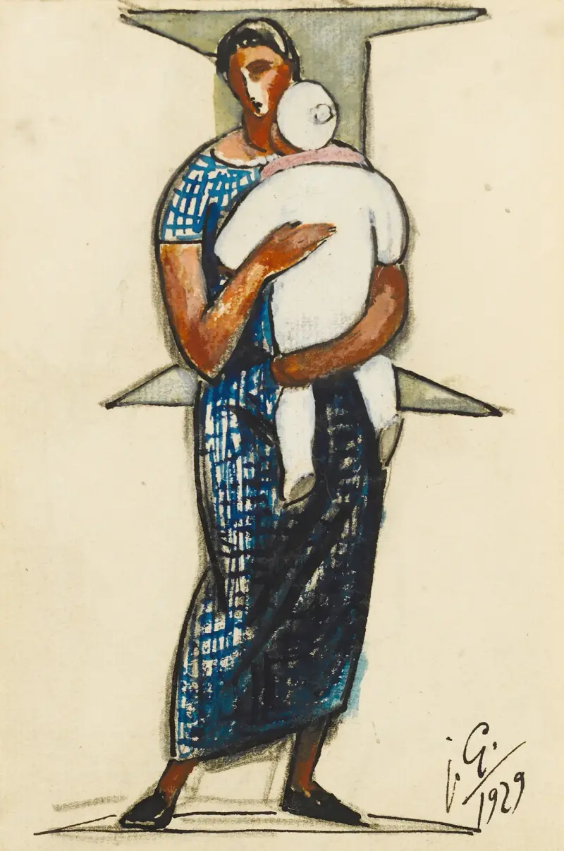 Macierzyństwo, 1929, Julio González