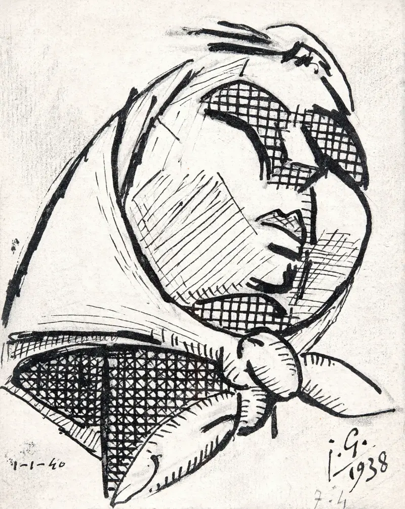 Twarz wieśniaczki, Julio González