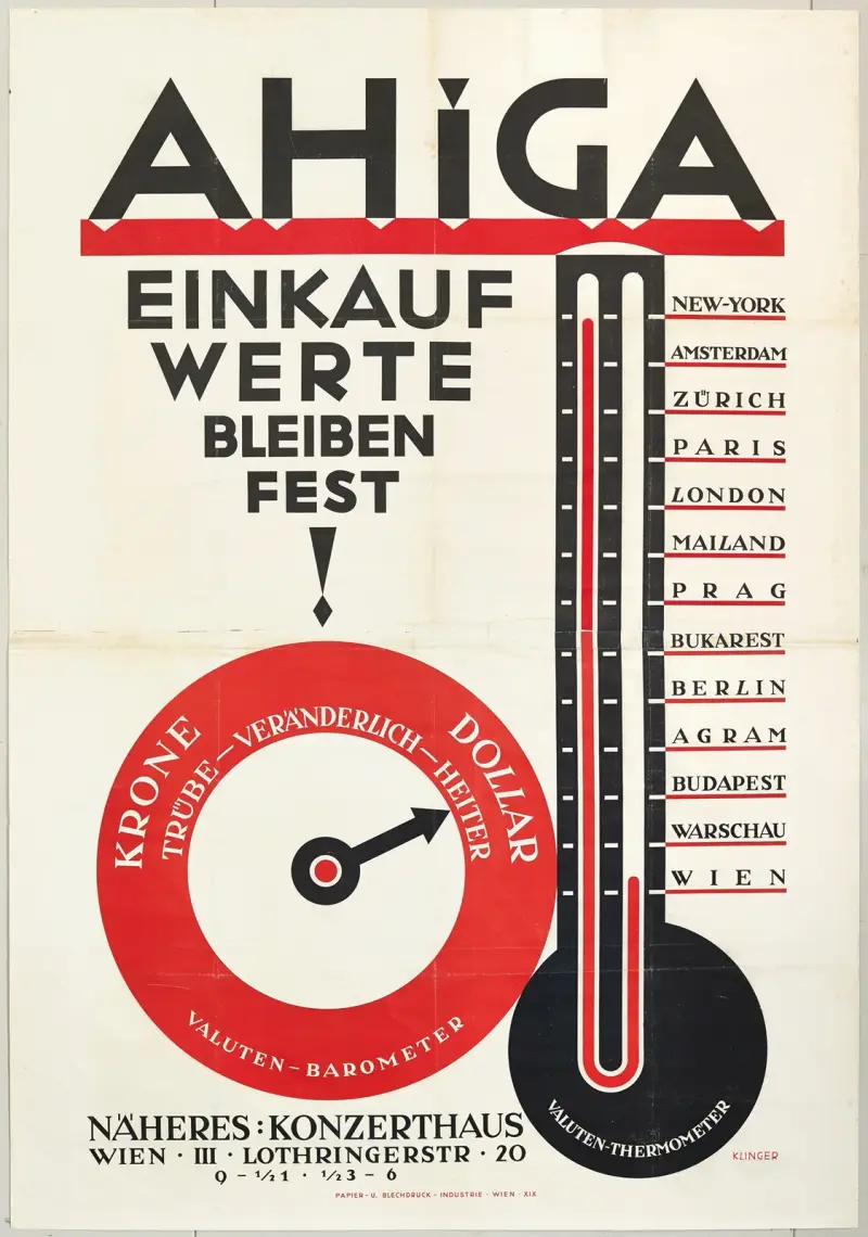 AHIGA Einkauf Werte bleiben fest! von Julius Klinger