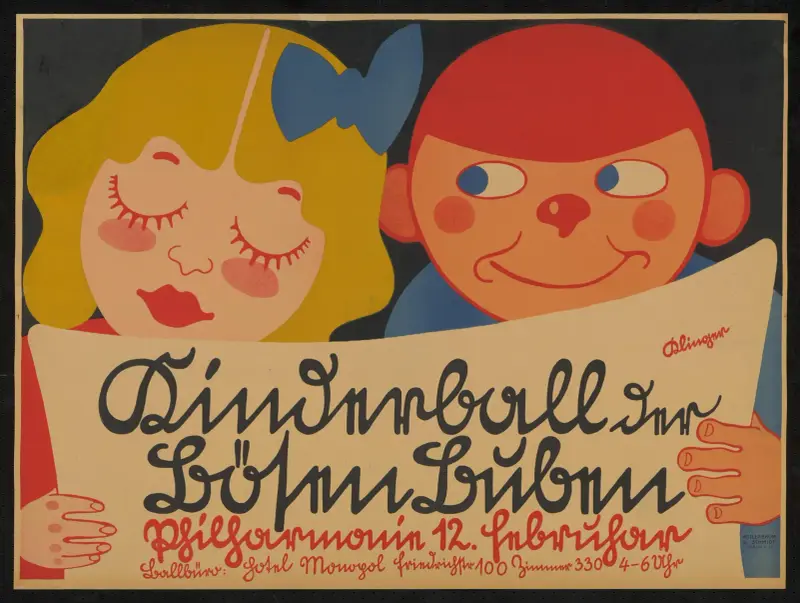 Kinderball der Bösen Buben, 1910 av Julius Klinger