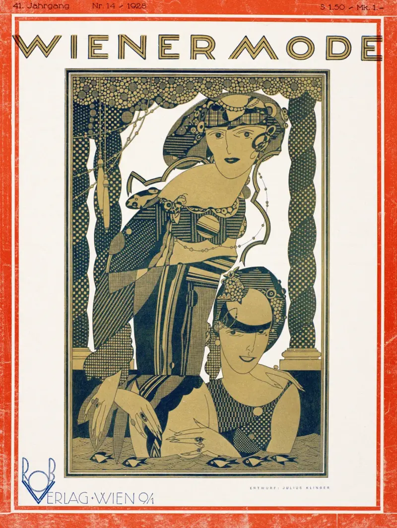 Wiener Mode, 1928 – Nr. 2, Julius Klinger