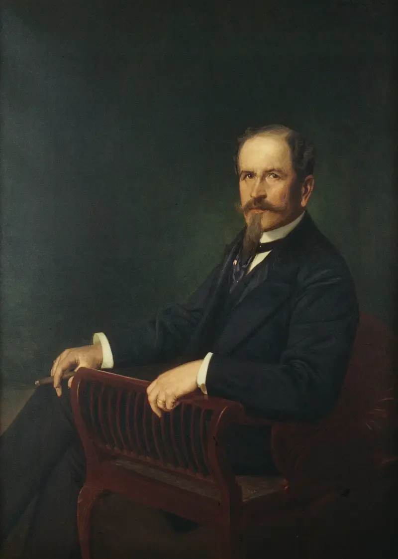 Walter von Hallwyll (1839–1921) von Julius Kronberg