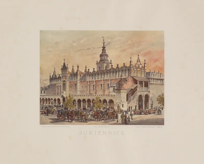 Sukiennice, 1886, Juliusz Kossak