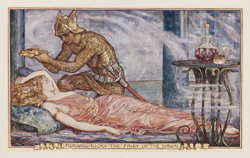 Morning-Glory, die Fee der Morgenröte von Henry Justice Ford