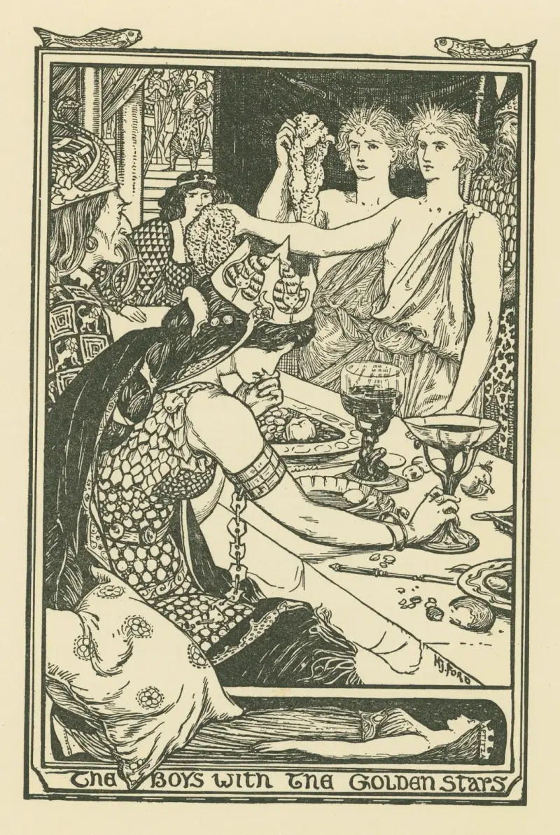 Pojkarna med guldstjärnorna av Henry Justice Ford