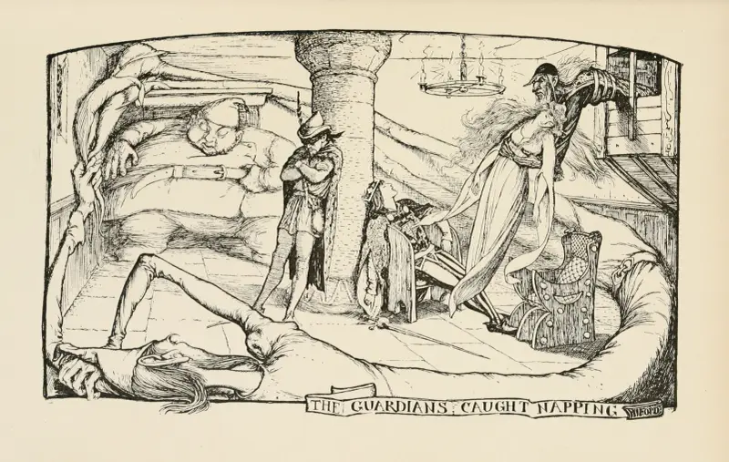 The Guardians caught Napping av Henry Justice Ford