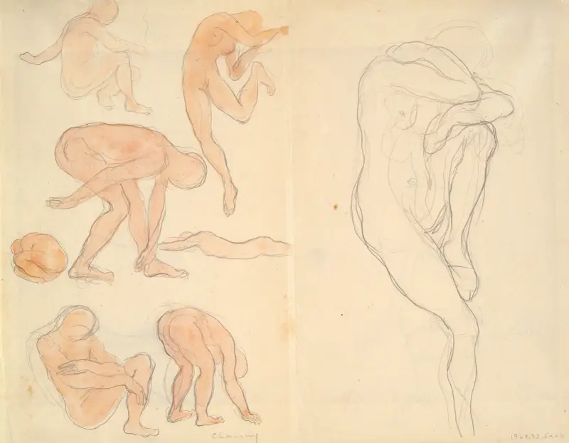Figurenstudien von Kahlil Gibran