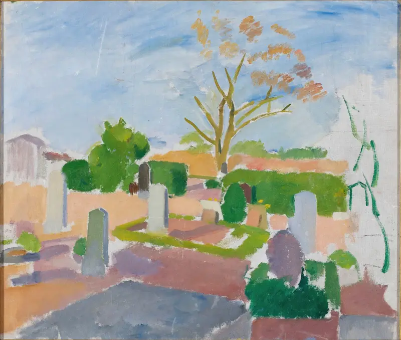 Kyrkogård, Christiansø av Karl Isakson