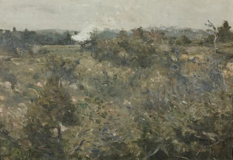 Landskap från Grez-sur-Loing av Karl Nordström
