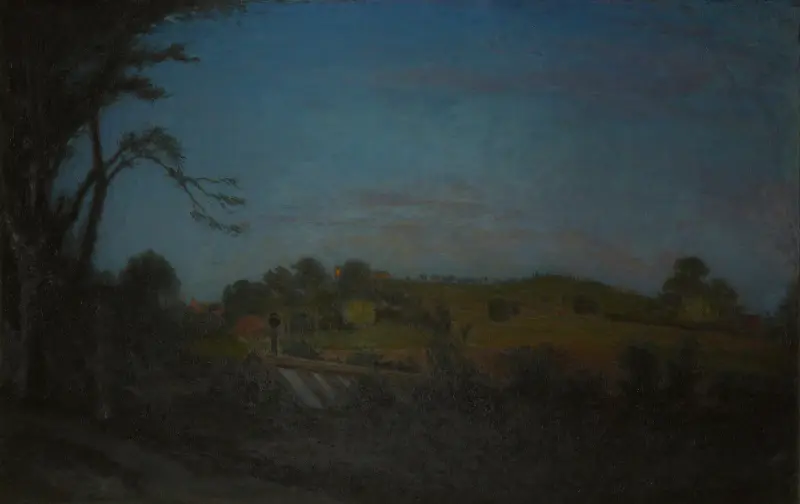 Sommarafton i Bellevue av Karl Nordström