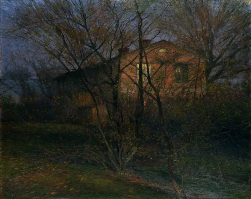 Żółty dom, Karl Nordström