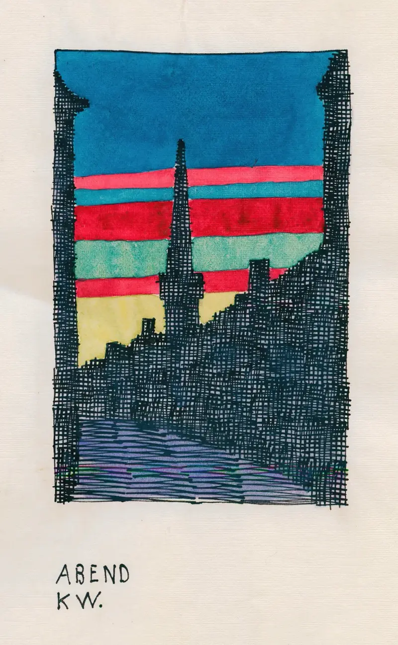 Abend, 1921 av Karl Wiener