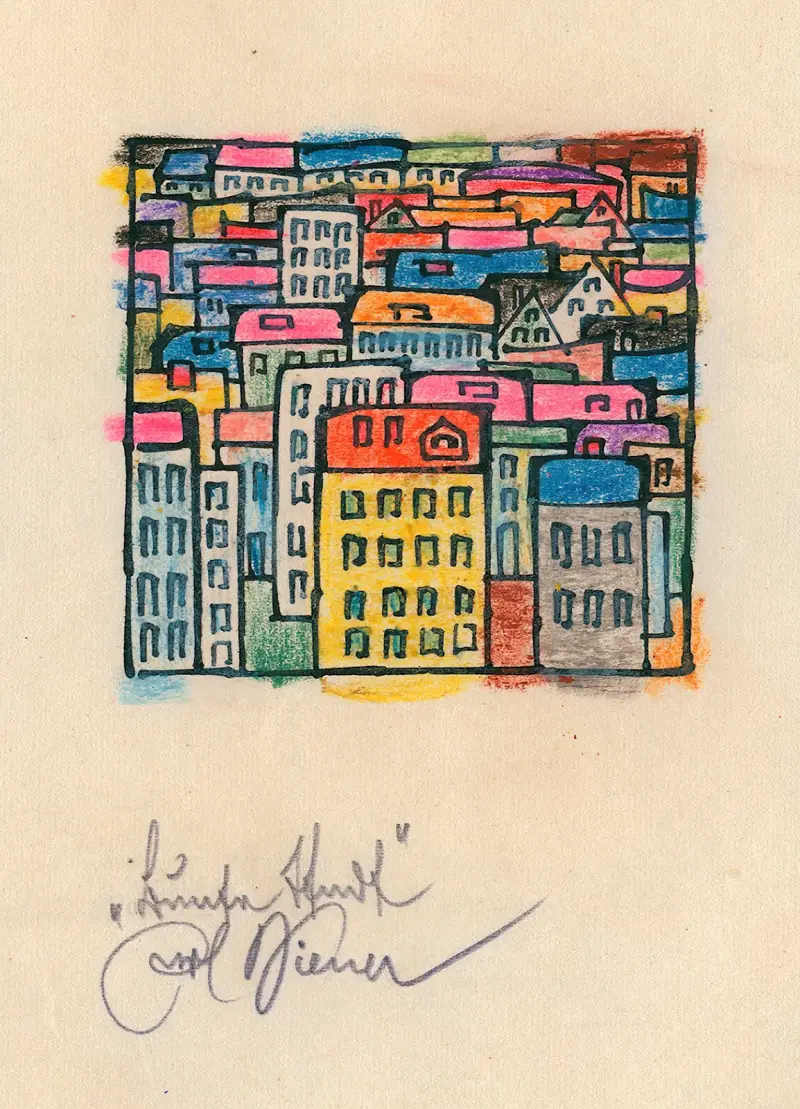 Bunte Stadt av Karl Wiener