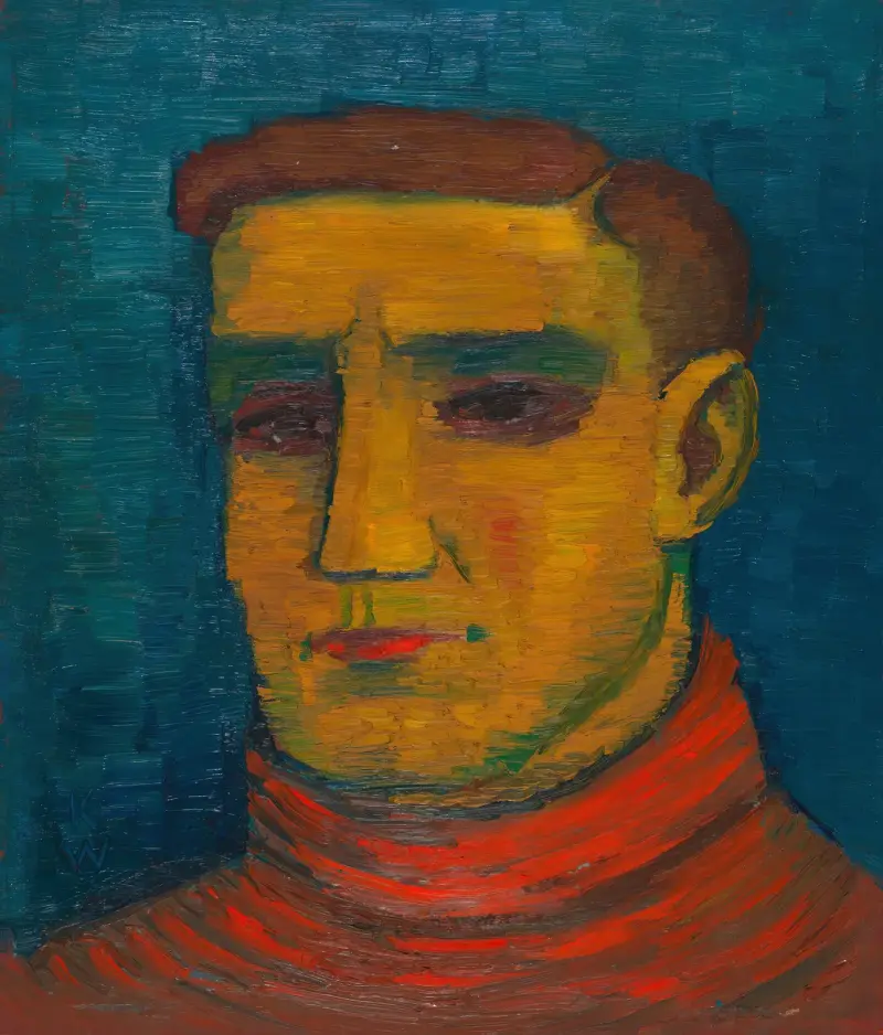 Mužský portrét, 1932 – Nr. 1, Karl Wiener