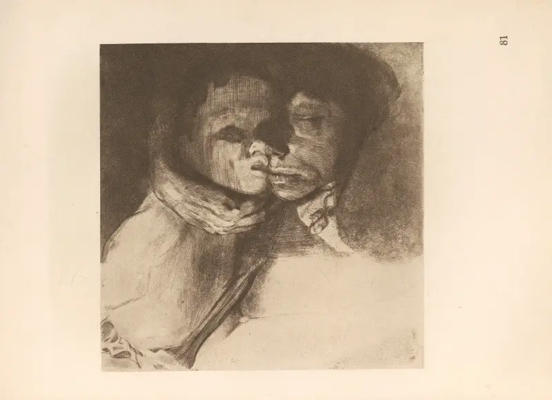 Pożegnanie, 1925 – Nr. 2, Käthe Kollwitz