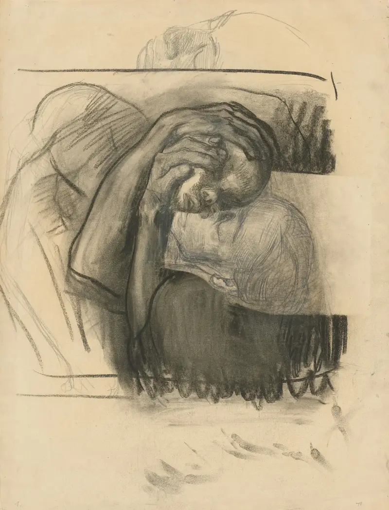 Rozloučení, 1910, Käthe Kollwitz