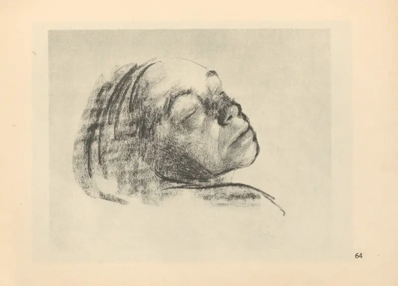 Abschied, 1925 – nr 1 av Käthe Kollwitz