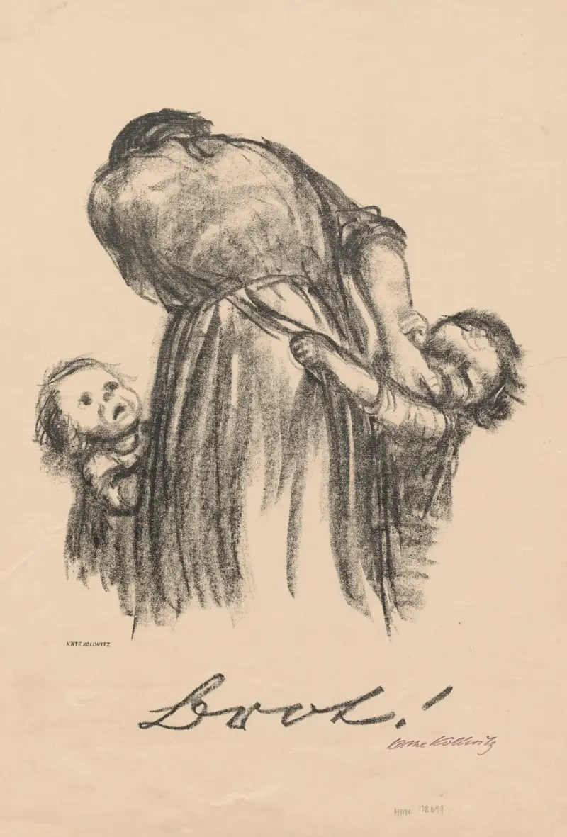 Brot! av Käthe Kollwitz