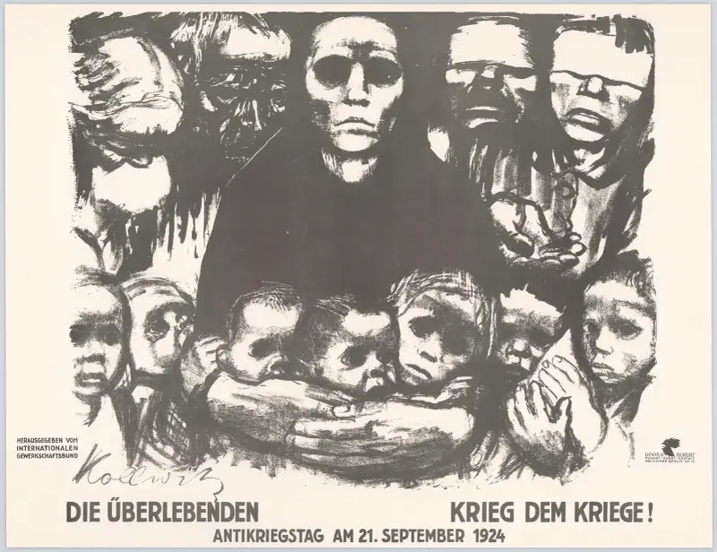 Die Überlebenden av Käthe Kollwitz