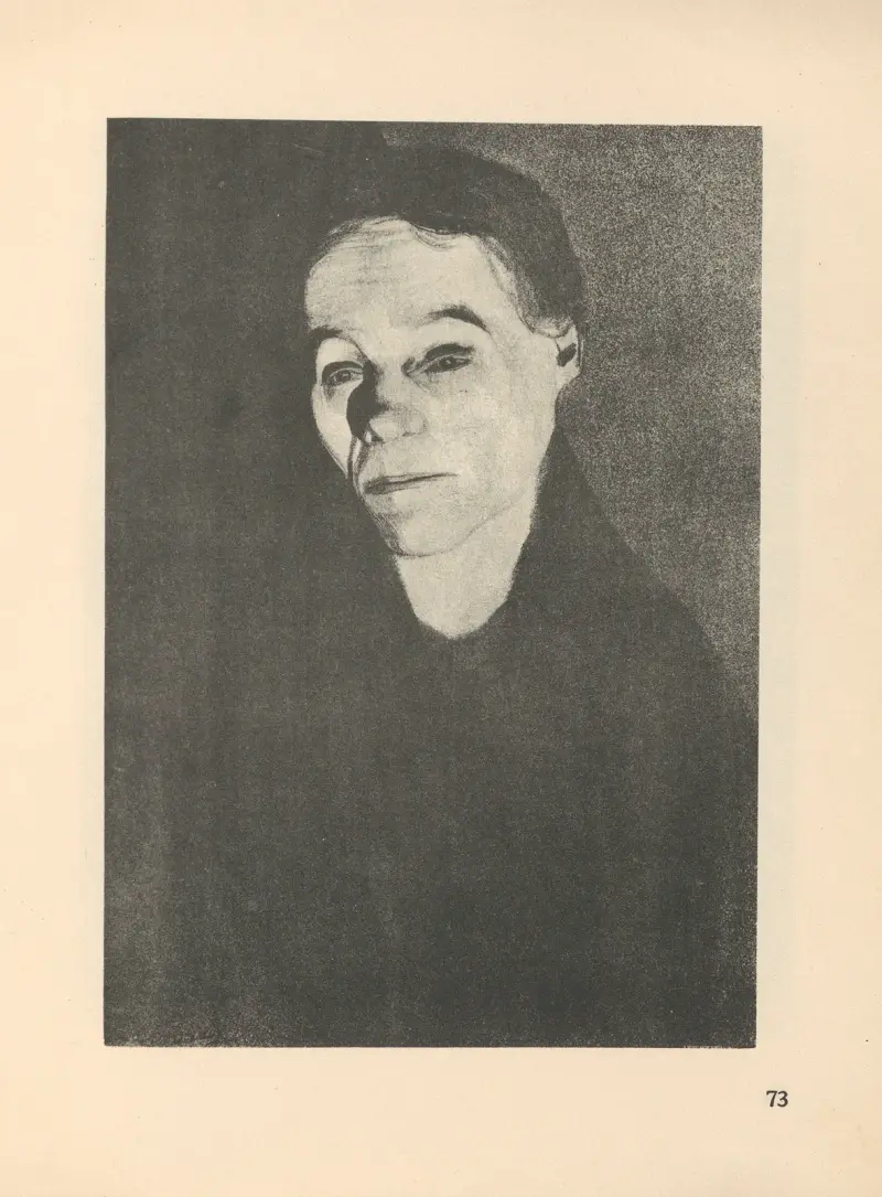 Frauen, 1925 – Nr. 4 von Käthe Kollwitz