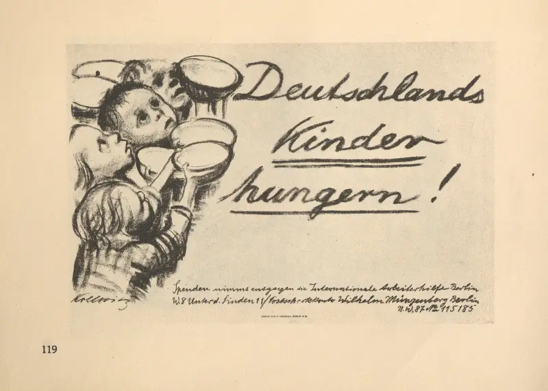 Kvinnor och barn, 1925 – nr 11 av Käthe Kollwitz