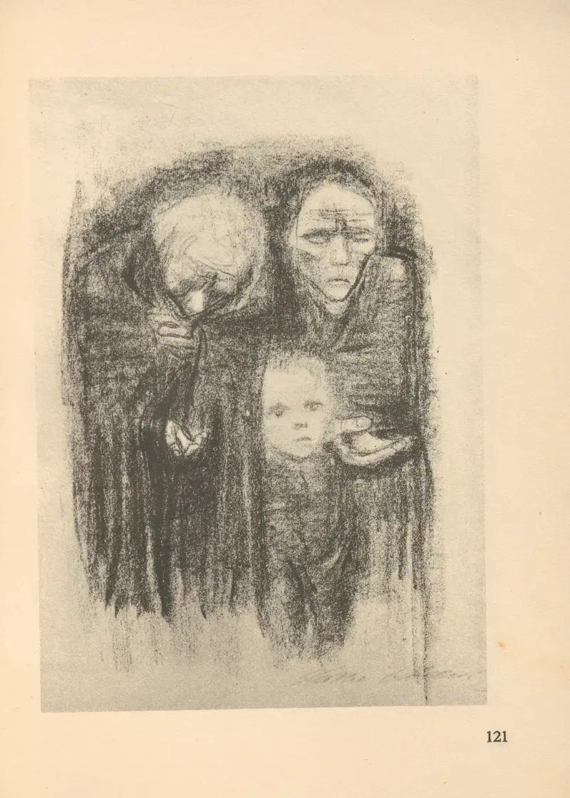 Kobiety i dzieci, 1925 – Nr 18, Käthe Kollwitz