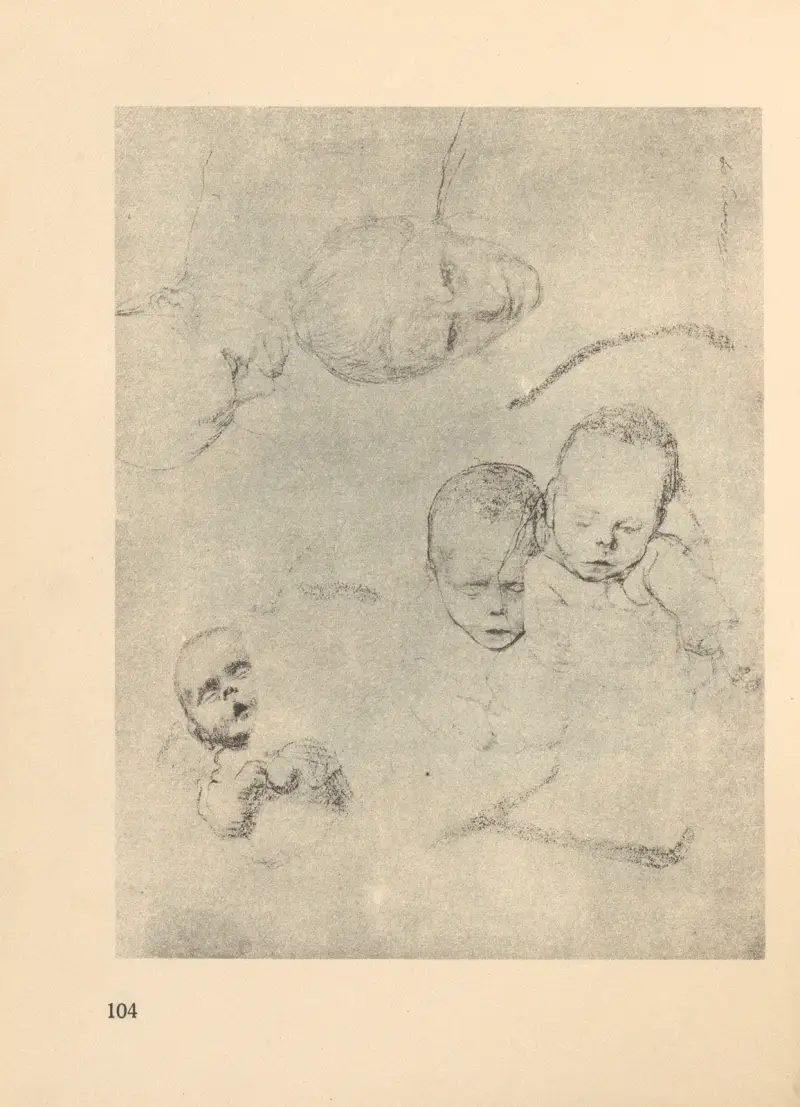Kvinnor och barn, 1925 – nr 2 av Käthe Kollwitz